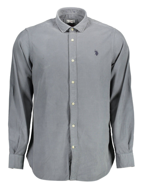 Shirts Elegant Slim Fit Blue Button-Down Shirt 110,00 € 644676487040 | Planet-Deluxe