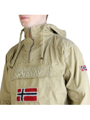 Beige Kapuzenjacke Geographical Norway Herren