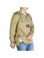 Beige Geographical Norway Herrenjacke Braun