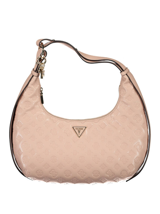 Handbags Chic Pink Contrasting Details Shoulder Bag 190,00 € 190231677925 | Planet-Deluxe