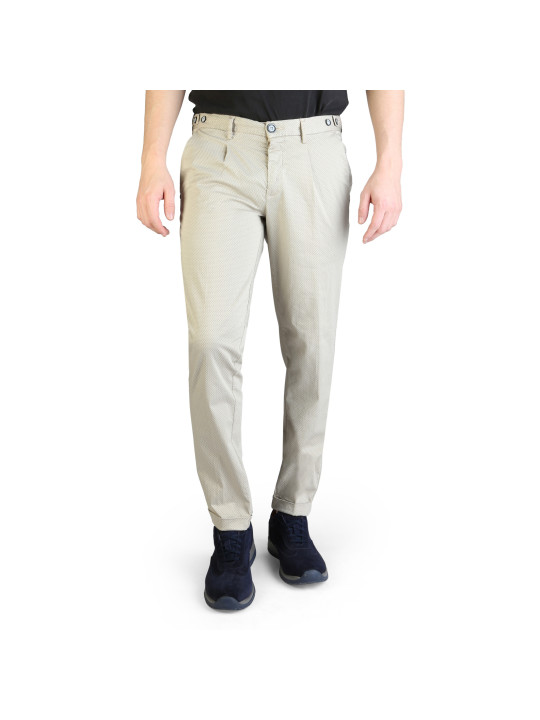 Braun Herren Chino-Hose Baumwolle