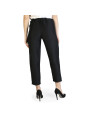 Schwarze Cropped Hose Armani Exchange