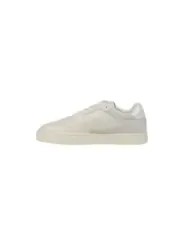 Weiße Calvin Klein Sneaker mit Sohle