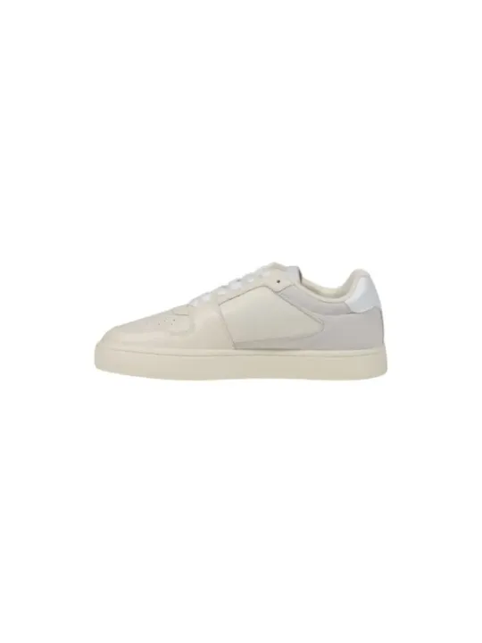 Weiße Calvin Klein Sneaker mit Sohle