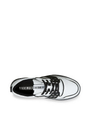Weißer Bikkembergs Sneaker mit Details