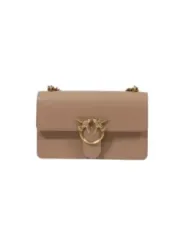 Pinko 485505 pinke metallische Klapptasche