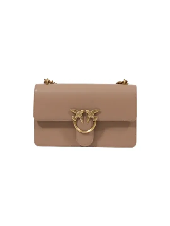 Pinko 485505 pinke metallische Klapptasche