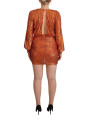 Dresses Sequin Embellished Wrap Mini Dress 1.200,00 € 7333413043719 | Planet-Deluxe