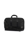 Schwarze Emporio Armani Leder Reisetasche