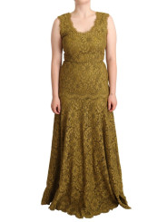 Dresses Elegant Lace Floor-Length Sleeveless Gown 4.000,00 € 8053901281919 | Planet-Deluxe