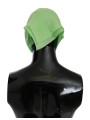 Scarves Elegant Apple Green Linen Scarf 250,00 € 7333413043818 | Planet-Deluxe