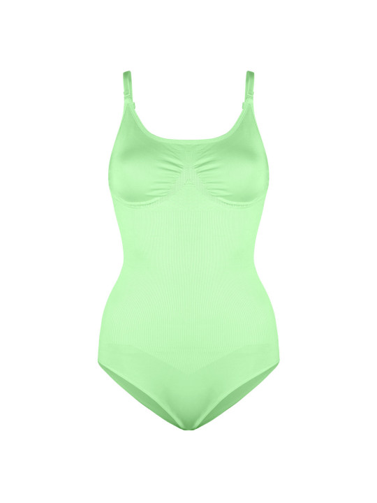 Grüner gerippter Bodyboo Shaping Unterwäsche