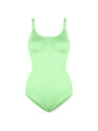 Grüner gerippter Bodyboo Shaping Unterwäsche