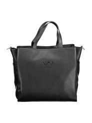 Handbags Chic Black Multi-Pocket Handbag 180,00 € 8051978364986 | Planet-Deluxe