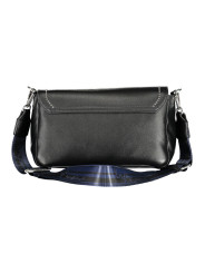 Handbags Elegant Black Contrasting Detail Handbag 130,00 € 8051978380245 | Planet-Deluxe