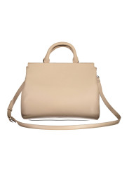 Handbags Beige Elegance Dual Compartment Handbag 180,00 € 8051978381594 | Planet-Deluxe