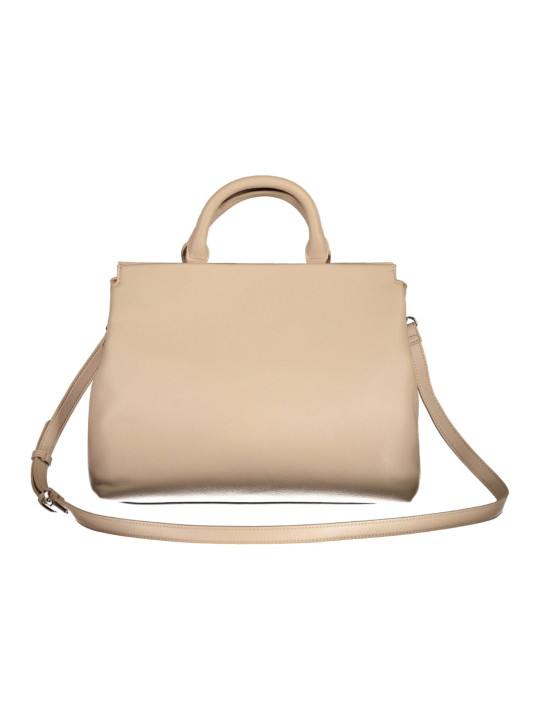 Handbags Beige Elegance Dual Compartment Handbag 180,00 € 8051978381594 | Planet-Deluxe