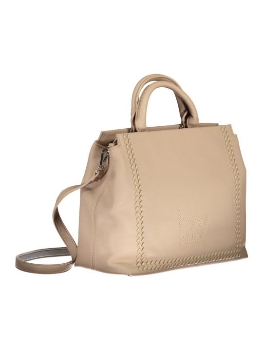 Handbags Beige Elegance Dual Compartment Handbag 180,00 € 8051978381594 | Planet-Deluxe