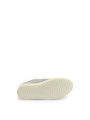 Graue Sneakers mit dicker Gummisohle