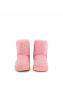 Rosa glänzende Damenstiefeletten Shone 198