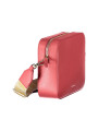 Handbags Chic Pink Leather Shoulder Handbag with Logo Accents 300,00 € 8059978521903 | Planet-Deluxe