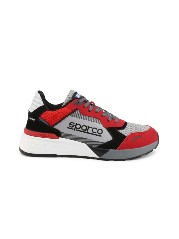 Roter und grauer Sparco Sneaker Roter und grauer Sparco Sneaker