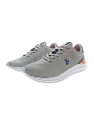 Sneakers Sleek Gray Sneakers with Iconic Logo 120,00 € 8055197344972 | Planet-Deluxe
