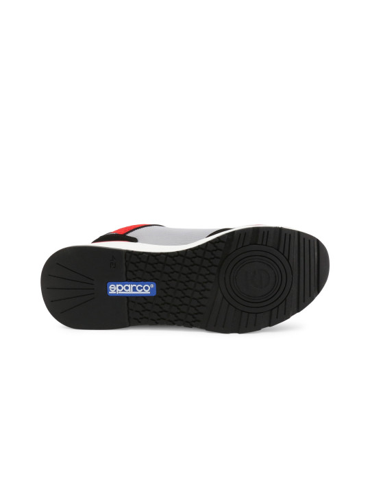 Sparco Rennschuh Sohle rot grau