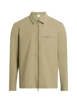 Beige Calvin Klein Herrenjacke mit Reißverschluss