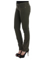 Jeans & Pants Chic Green Slim Leg Designer Jeans 260,00 € 292784266662 | Planet-Deluxe