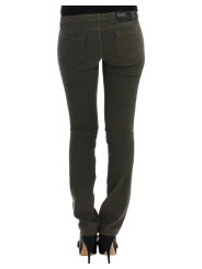 Jeans & Pants Chic Green Slim Leg Designer Jeans 260,00 € 292784266662 | Planet-Deluxe
