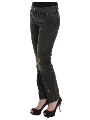 Jeans & Pants Sleek Gray Straight Leg Distressed Jeans 260,00 € 72527273004 | Planet-Deluxe