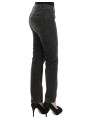 Jeans & Pants Sleek Gray Straight Leg Distressed Jeans 260,00 € 72527273004 | Planet-Deluxe