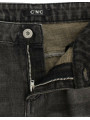 Jeans & Pants Sleek Gray Straight Leg Distressed Jeans 260,00 € 72527273004 | Planet-Deluxe