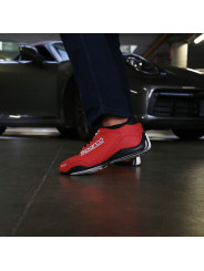 Rote und schwarze Sparco Sneakers
