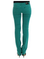 Jeans & Pants Chic Green Straight Leg Jeans for Sophisticated Style 260,00 € 8033983027617 | Planet-Deluxe