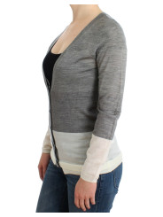 Sweaters Chic Gray Lightweight Cardigan 260,00 € 7333413033512 | Planet-Deluxe