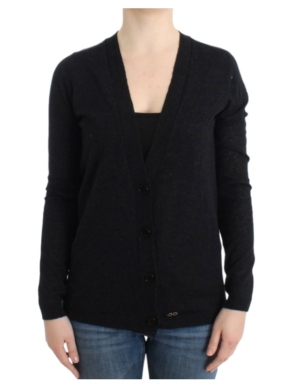 Sweaters Elegant Deep V-neck Lightweight Cardigan 260,00 € 8034166583307 | Planet-Deluxe