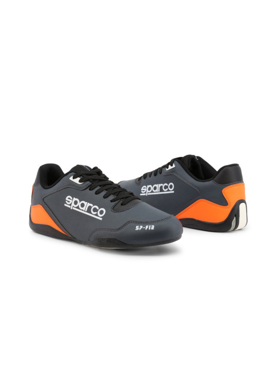 Sparco SP-F12 Grau-Orange Sneakers