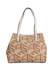 Handbags Chic Beige Convertible Guess Shoulder Bag 200,00 € 190231722786 | Planet-Deluxe