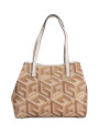 Handbags Chic Beige Convertible Guess Shoulder Bag 200,00 € 190231722786 | Planet-Deluxe