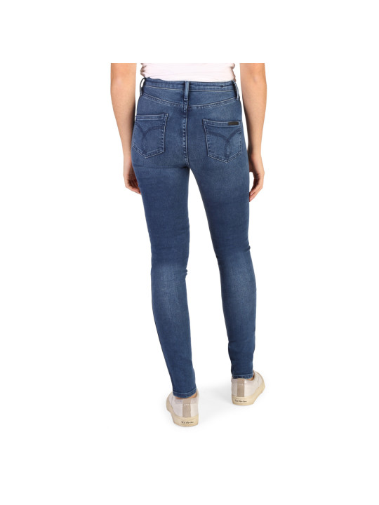 Dunkelblaue Calvin Klein Skinny Jeans