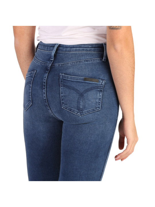 Blaue Damen Slim Fit Jeans