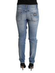 Jeans & Pants Chic Distressed Denim Skinny Jeans 1.000,00 € 8057155813834 | Planet-Deluxe