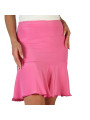 Rosa Rock mit ausgestelltem Saum