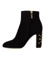 Boots Elegant Suede Ankle Boots with Crystal Embellishment 1.600,00 € 8053286088783 | Planet-Deluxe