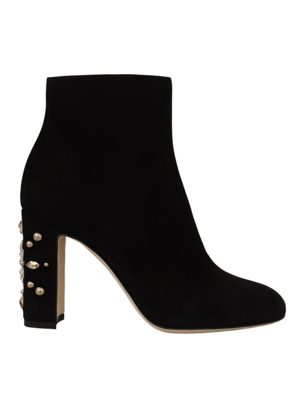 Boots Elegant Suede Ankle Boots with Crystal Embellishment 1.600,00 € 8053286088783 | Planet-Deluxe