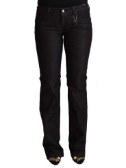 Jeans & Pants Chic Low Waist Skinny Black Denim Jeans 300,00 € 8033584672617 | Planet-Deluxe