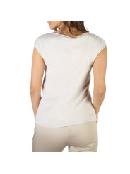 Weißes Damen T-Shirt Rückansicht