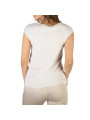 Weißes Damen T-Shirt Rückansicht